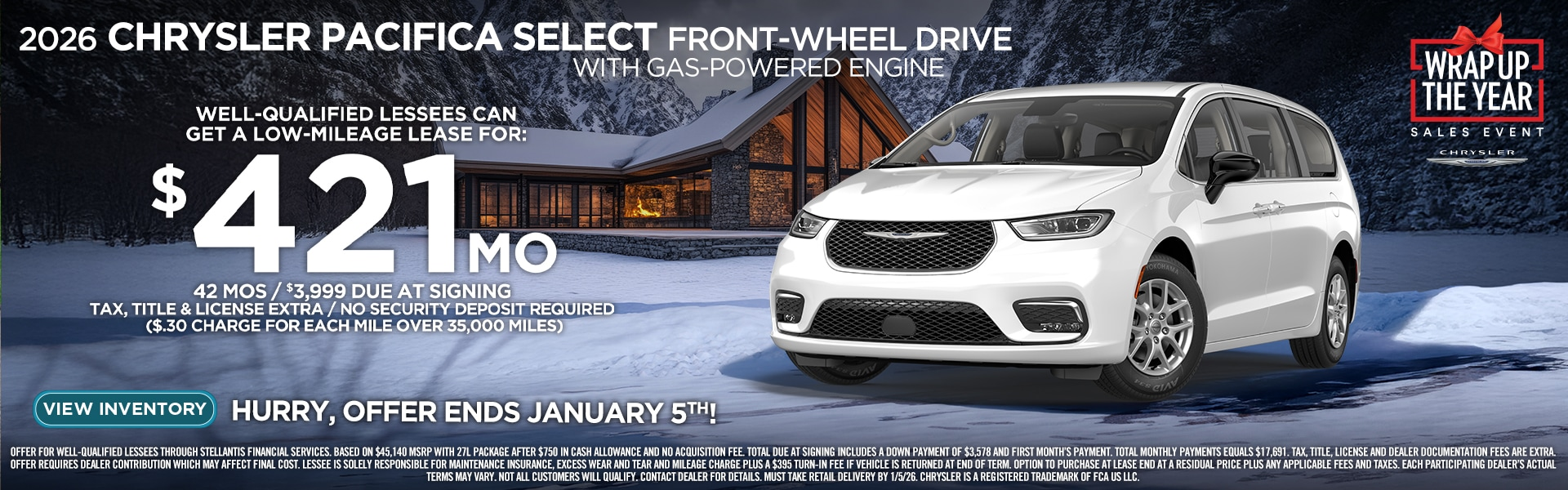 2026 Chrysler Pacifica at Petrus Auto Sales (CDJR) in Stuttgart AR
