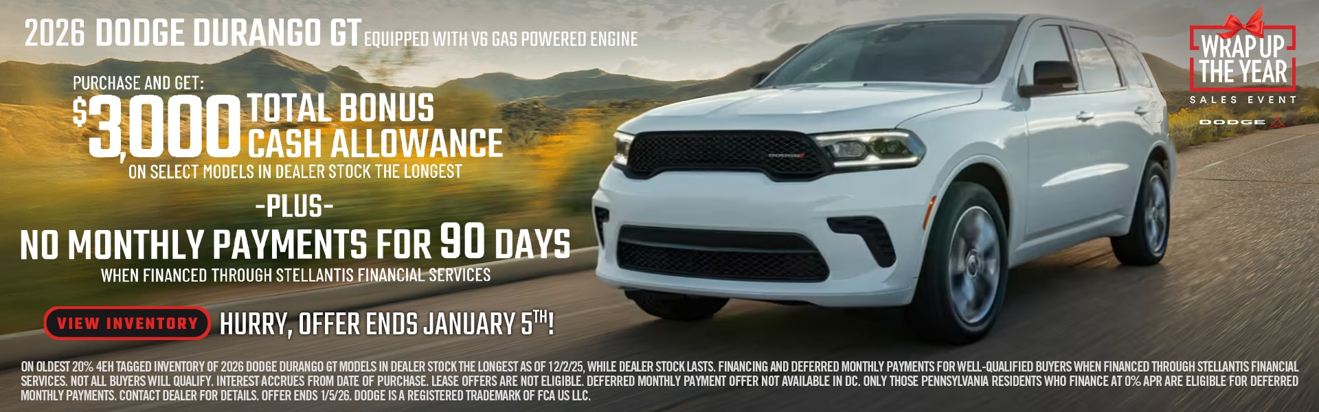 2026 Dodge Durango GT at Petrus Auto Sales (CDJR) in Stuttgart AR